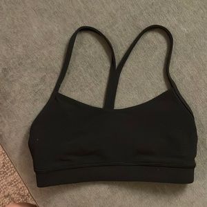 Lululemon black sports bra size 4